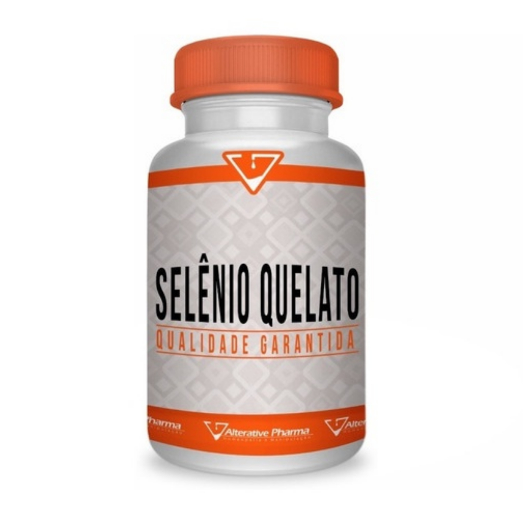 Selênio Quelato 400mcg 60 Cápsulas  Antioxidante para Imunidade em Oferta na Shopee
