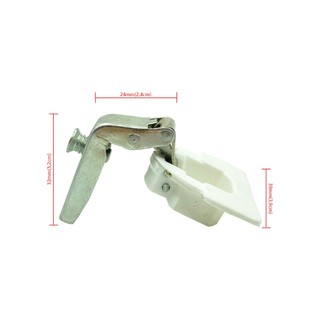 Kit 4 - Dobradiça Tipo L Canto Caneco Plástico 26mm COZIMAX. em Oferta na Shopee