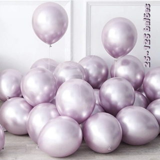 25~125 unid Balão pic pic platino cromado metalizado N°5” ROSA OFF em Oferta na Shopee