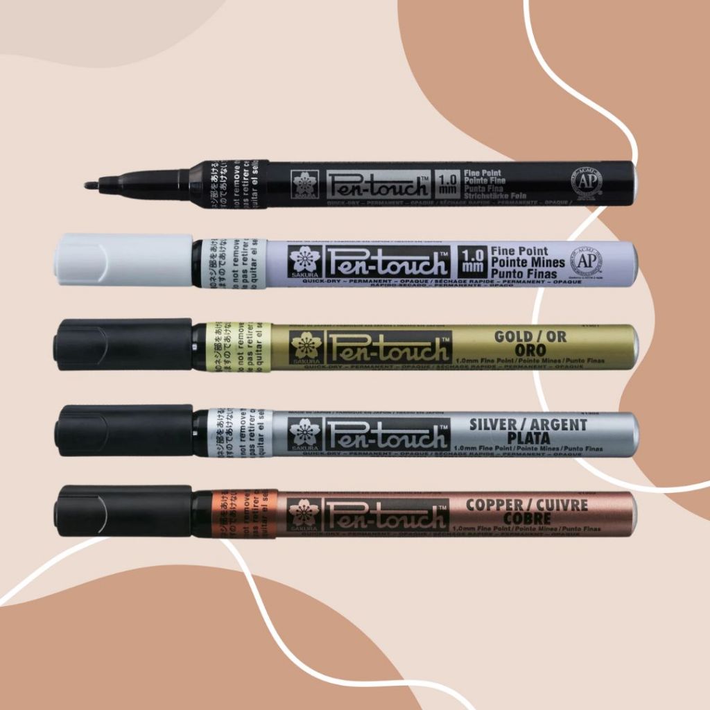 Marcador Artístico Permanente Pen Touch - Sakura em Oferta na Shopee