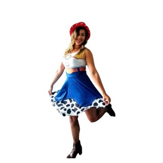 Vestido Adulto Jessie Pronta Entrega