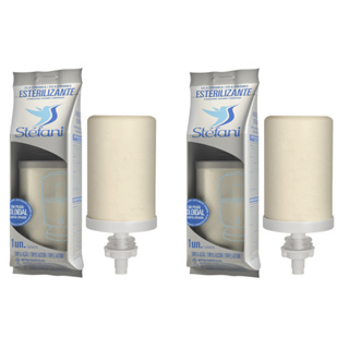 Kit 2 Velas Esterilizante Tripla Ação Stéfani Para Filtro De Barro em Oferta na Shopee