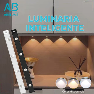 Smart Luminária Inteligente Ultra LED com sensor de movimento sem fio e Recarregável USB …