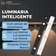 Smart Luminária LED Inteligente com Sensor de Movimento, Recarregável USB, Fina, 20/40/60cm, 3 Módulos