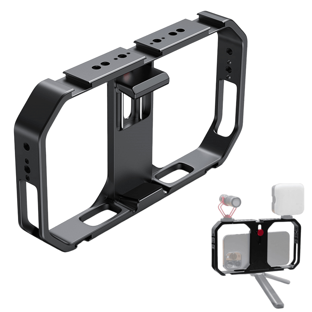 Gaiola Cage para SmartPhone Mamen JN-039 Estabilizador Mobile Universal