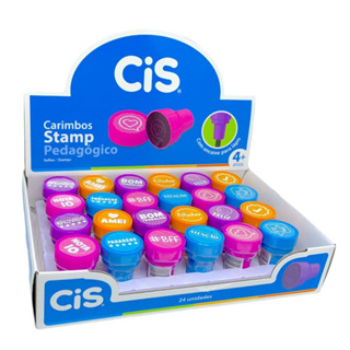 Carimbos Pedagógicos Infantil Cis Stamp Pedagógico com Encaixe para Lápis - 1 Carimbo em Oferta na Shopee