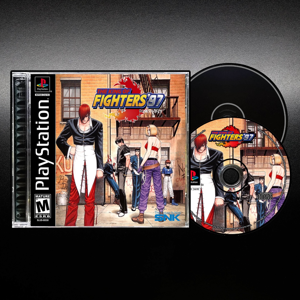 The king of fighters 97 - Mídia Preta - Repro / Retro Ps1 / Psx / Patch Retro CD Game Play 1