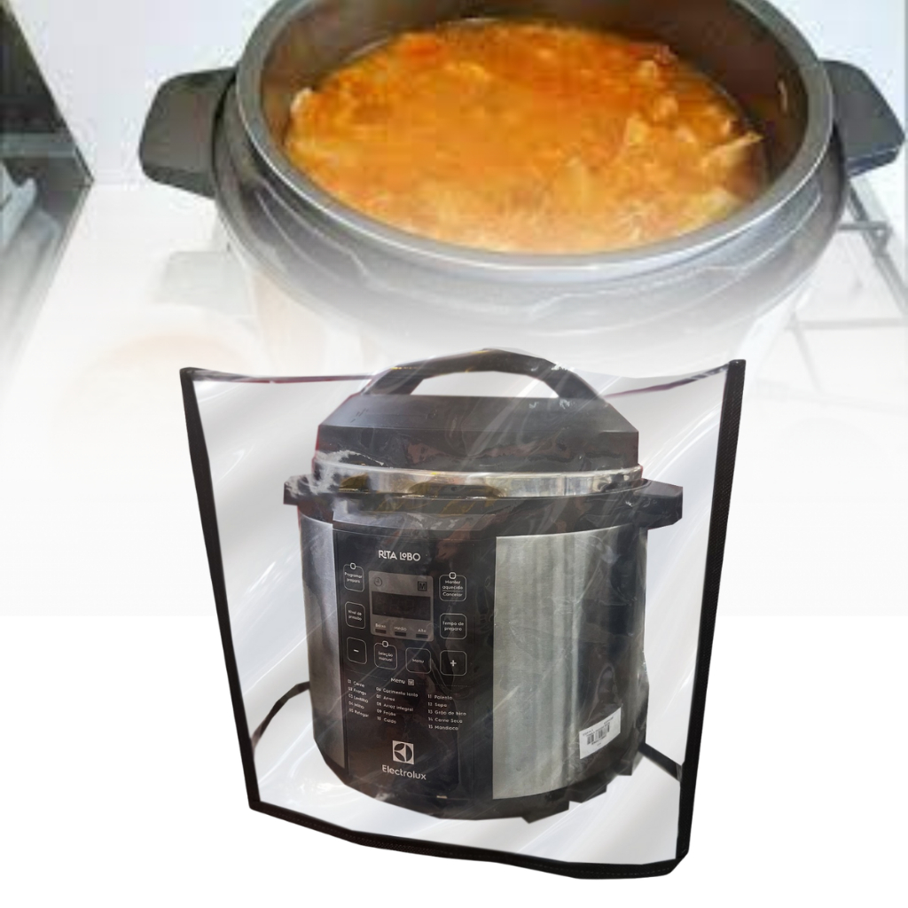 CAPA PARA PANELA DE PRESSÃO ELÉTRICA ELECTROLUX 6L PCC20 CRISTAL