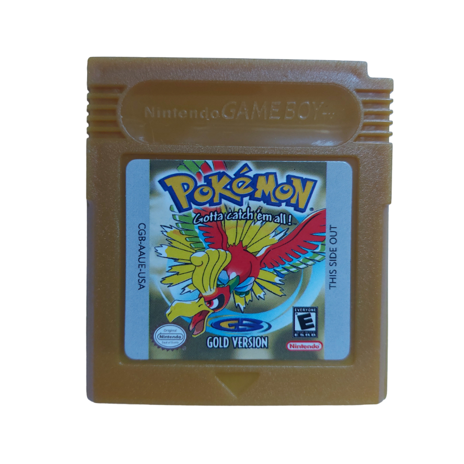 Jogo Pokémon Gold Gameboy Color - Cartucho Novo