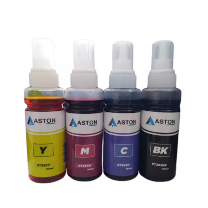 4 Tinta compatível para Impressoras L365 L375 L395 L380 L220 marca aston