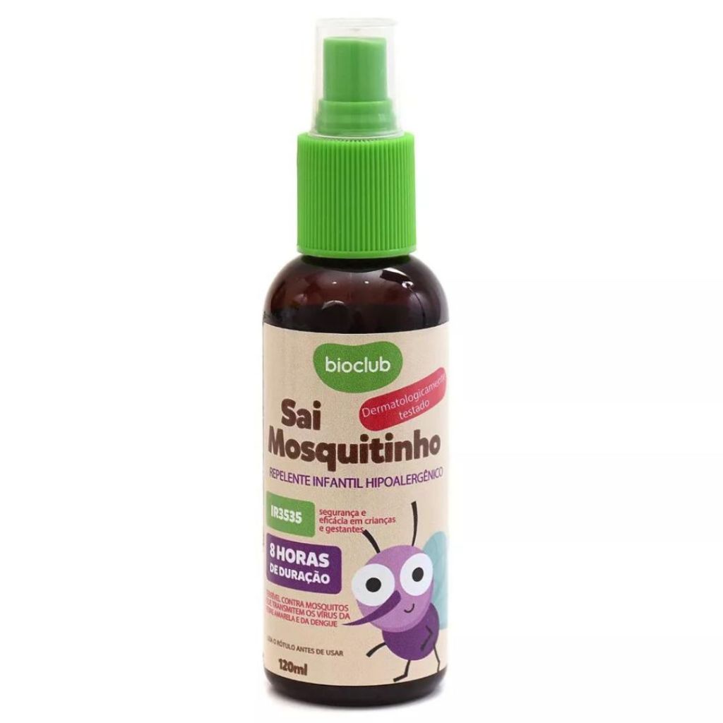 Repelente Natural Infantil Sai Mosquitinho 120ml - Bioclub