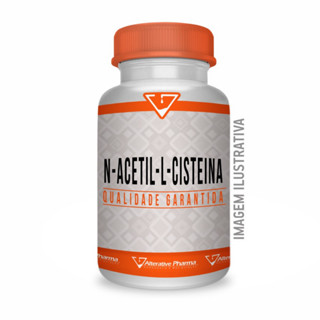 N Acetilcisteína 600mg - 60 Cápsulas - Nac