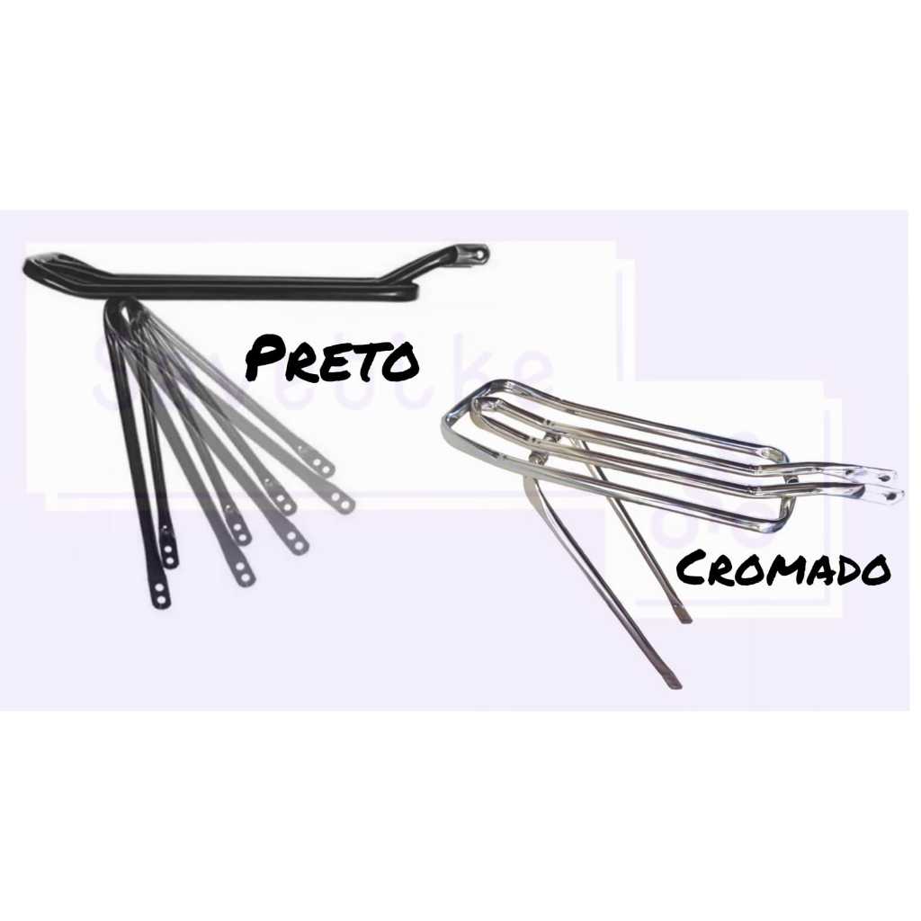 Garupa/Bagageiro Garupeira Tubão Reto REFORÇADO para Bicicleta Bike ARO 20 24 e 26 DH Alta Resistência em Oferta na Shopee