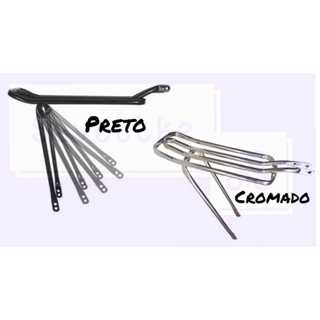 Garupa/Bagageiro Garupeira Tubão Reto REFORÇADO para Bicicleta Bike ARO 20 24 e 26 DH Alta Resistência em Oferta na Shopee