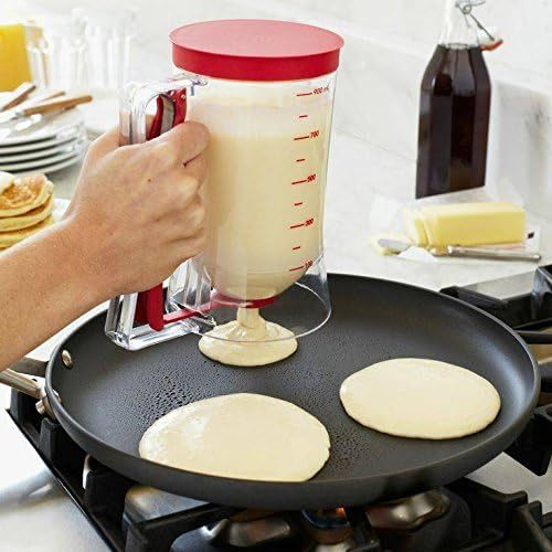 Copo medidor De massas Dispenser Dosador Cupcake Panquecas Bolo Dosador De Massas Espátula