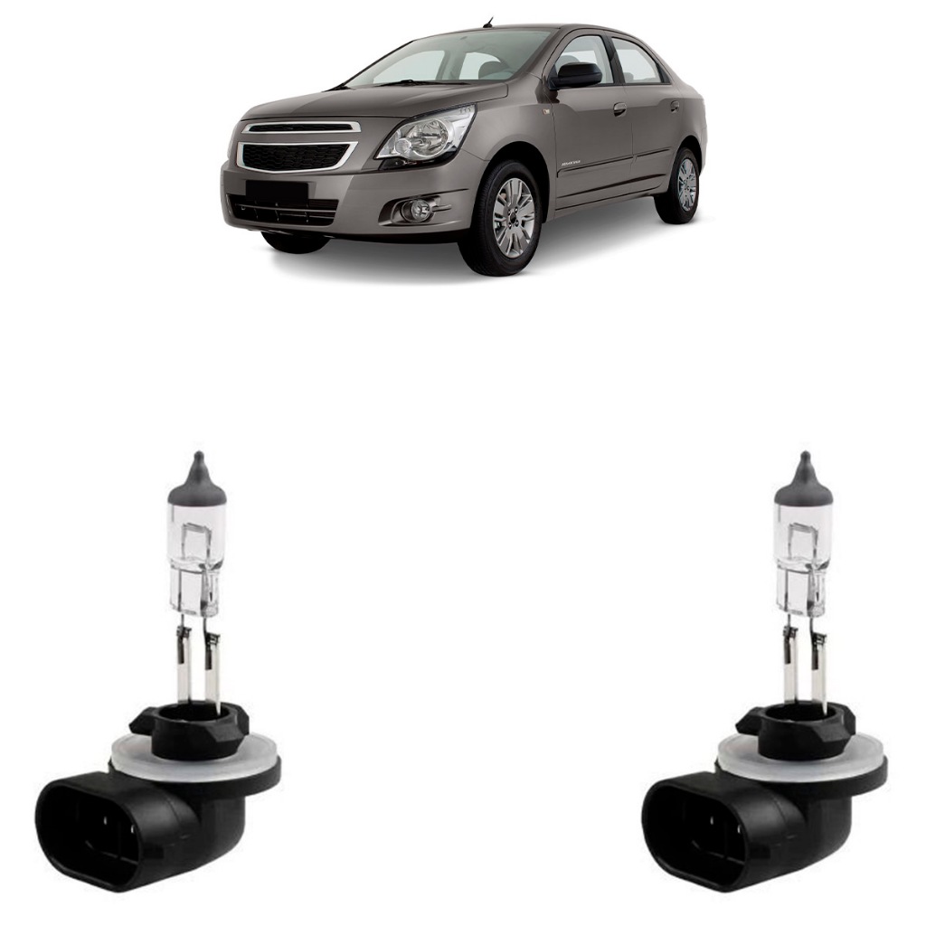 Lâmpada Automotiva Halógena Cobalt 2011 A 2018 H27 12V 27WAs lâmpadas halógenas. em Oferta na Shopee