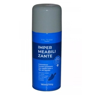 Impermeabilizante para calçados Nobuck, Camurça, Couro - Palterm - 180ml em Oferta na Shopee