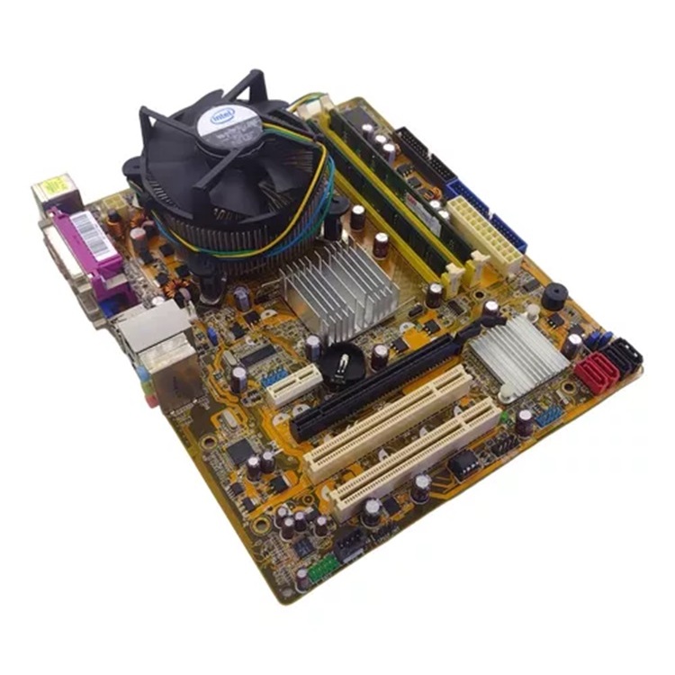 Kit Placa 775 + Intel Dual Core + Memória 4gb Ram + Cooler