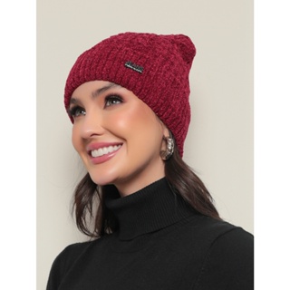 Touca Feminina de inverno Gorro Estilosa Toca de frio Tendencia 2025 em Oferta na Shopee
