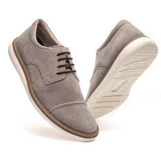Sapato Masculino Oxford brogue Camurça Derby Costurado Premium Promoção Lançamento
