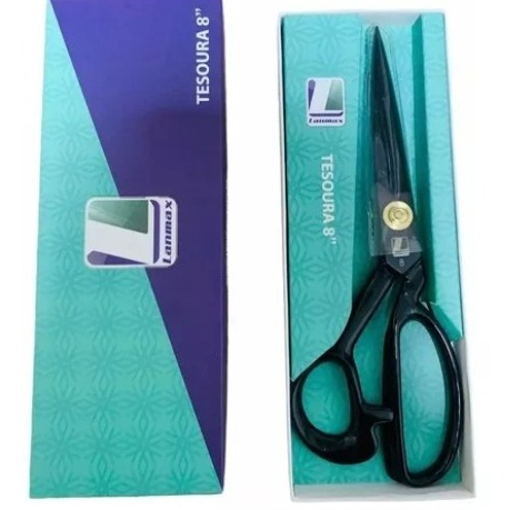 Tesoura De Alfaiate Profissional Lanmax nos tamanhos 8, 9, 10, 11 e 12 Alfaiataria em Oferta na Shopee
