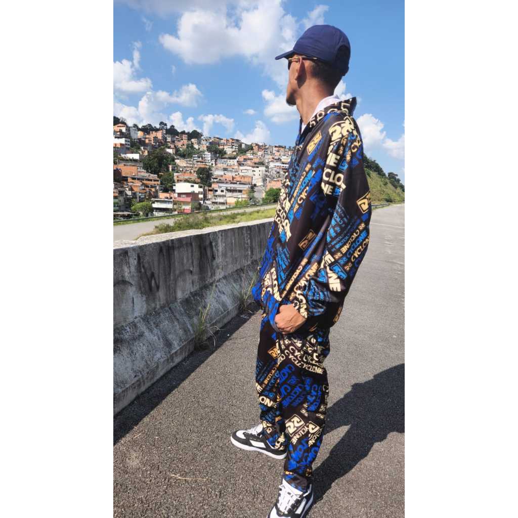 Conjunto Mandrake de quebrada Cyclone Chimpa de frio agasalho breck chavoso