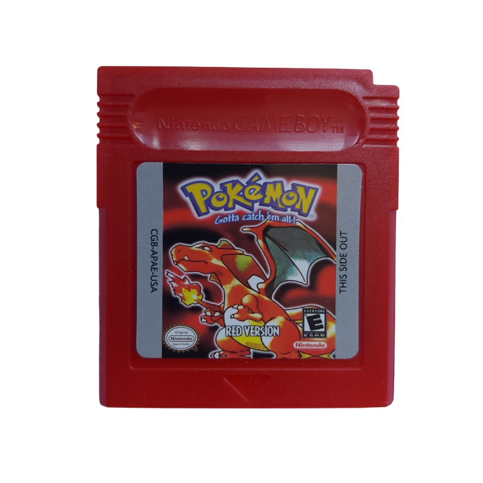Jogo Pokémon Red Gameboy Color - Cartucho Novo