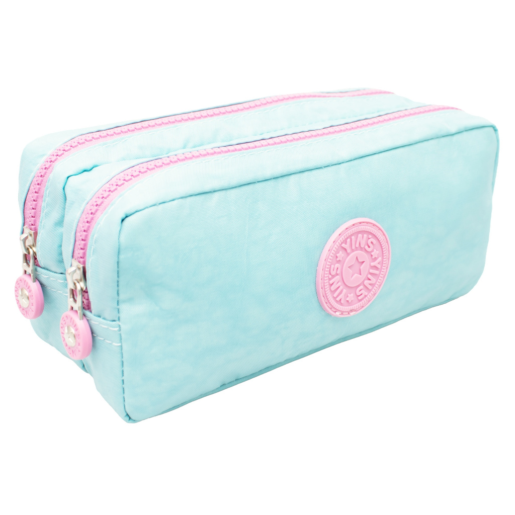 Estojo Escolar Duplo Casual Juvenil Crinkle Yins YS27295