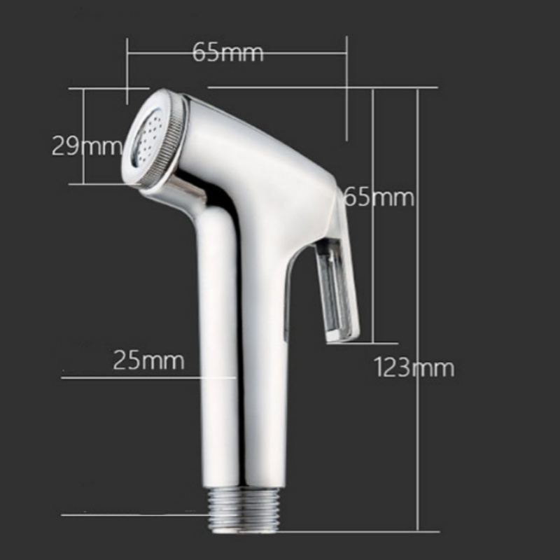 Ducha Higiênica Para Banheiro Completa Luxo Inox núcleo da válvula de cobre 1,2m Chuveirinho Privada