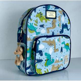 Mochila Maternidade Menino e Menina Bolsa de Costas Passeio Creche Escola C/ Detalhe Urso ENVIO RAPIDO em Oferta na Shopee