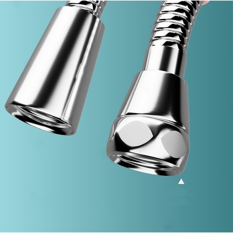 Cano Flexível Inox Mangueira Flexível de Aço Inox para Ducha  Casa De Banho