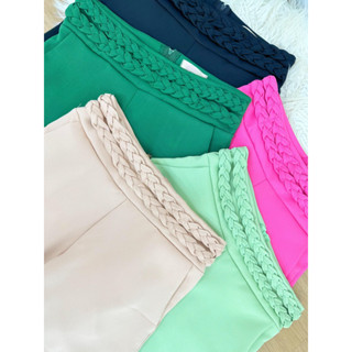 SHORT ALFAIATARIA DE TRANÇA - MODELO EXCLUSIVO