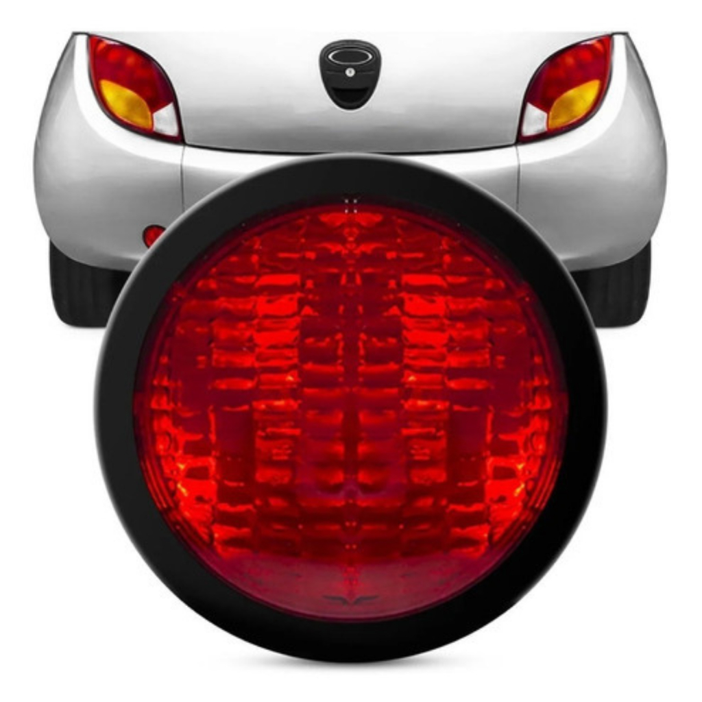 Lanterna Traseira Neblina Parachoque Ford Ka 97 A 01 Rubi
