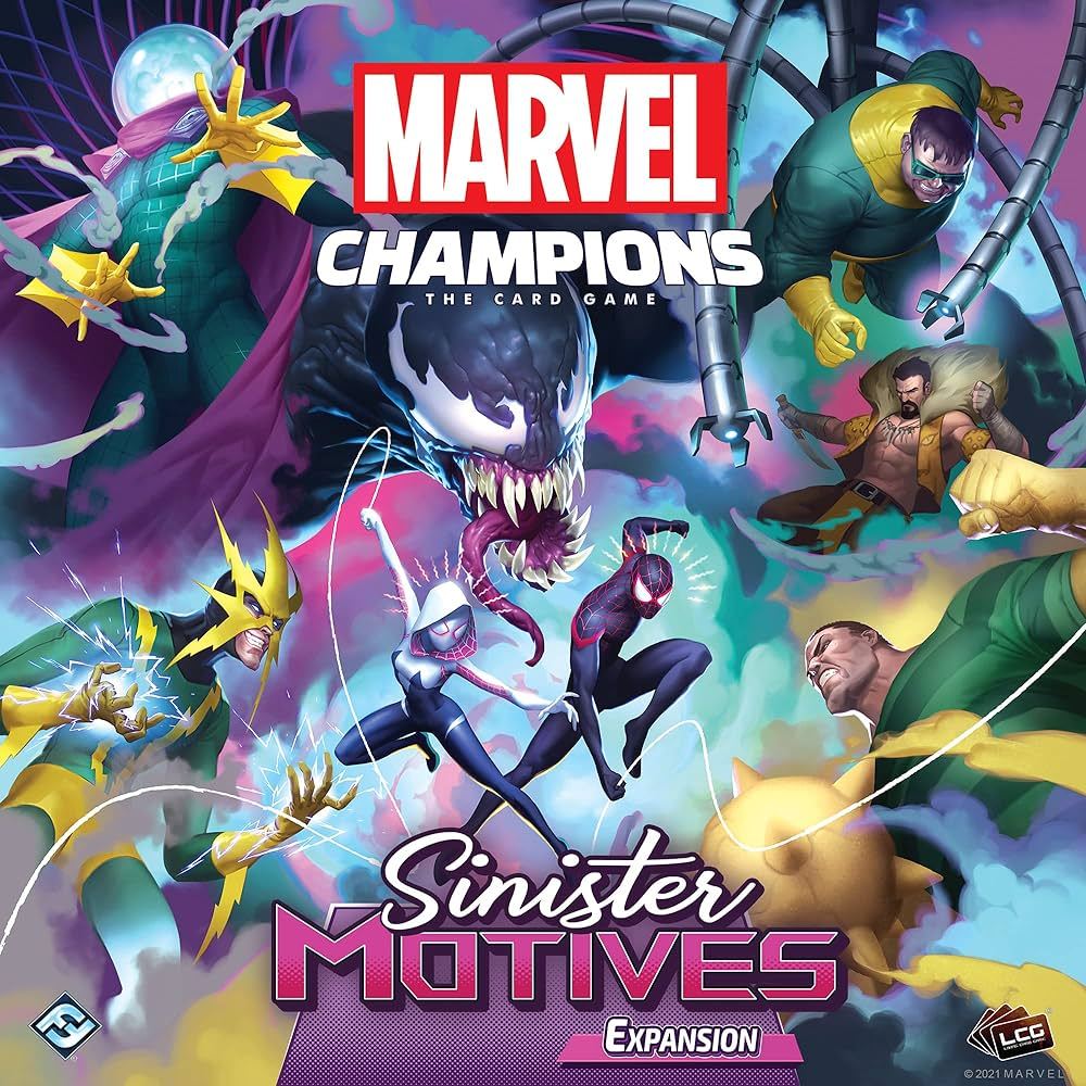 Marvel Champions: The Card Game – Sinister Motives (2022) Board Game Impresso