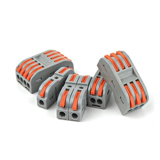 kit 10 un  Conector Compacto Elétrico Emenda E Derivação 4mm e 6mm em Oferta na Shopee