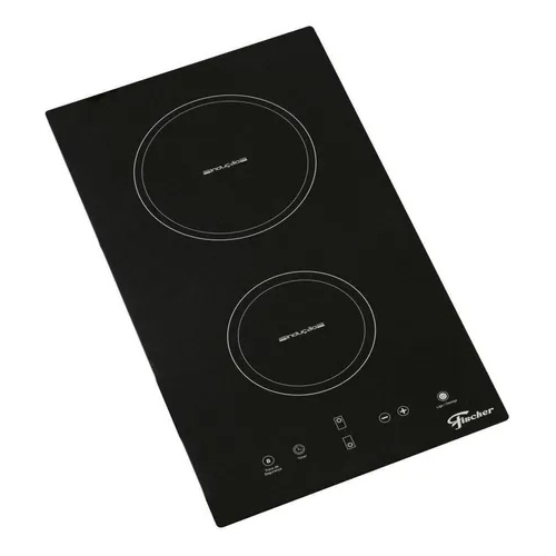 Cooktop Fogão 2 Queimadores Indução Mesa Vitrocerâmica 220v