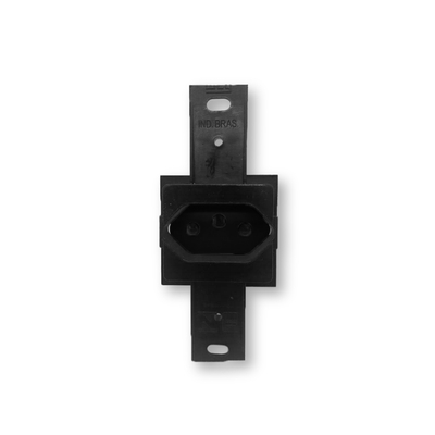 Conjunto Tomada P/Condulete  2p+T 10a Preto - Weg + caixa e tampa 3/4" Preta 03Pçs