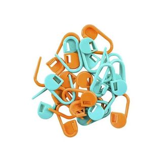 Marcador de Ponto Crochê Cadeado 20 Unidades - Círculo em Oferta na Shopee