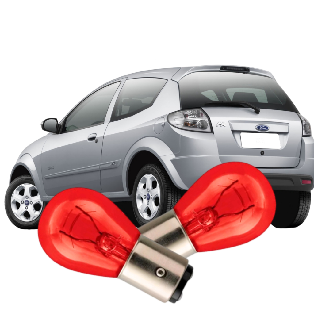 2 Lâmpadas Lanterna Freio Ford Ka 2008 A 2013 2 Polos em Oferta na Shopee