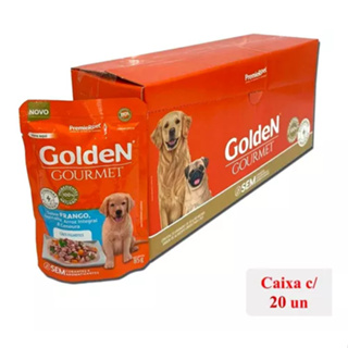 GOLDEN GOURMET CÃES FILHOTES FRANGO 85 G (20 UN) em Oferta na Shopee