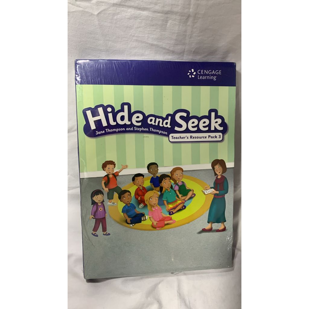 LIVRO - Hide and Seek 3 - Teachers Resource Pack - Cengage Learning Emea - Jane Thompson