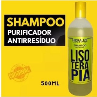 Shampoo Anti- Resíduos Lisoterapia 500 Ml em Oferta na Shopee