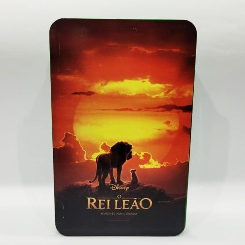 Balde de Pipoca VHS REI LEAO Disney (Cinemark)