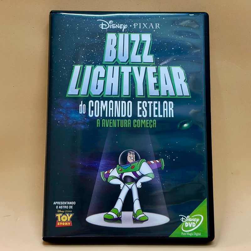 DVD Buzz Lightyear do Comando Estelar: A Aventura Começa (Buzz Lightyear of Star Command) 2000 Dublado em Português
