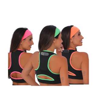 Kit 3 Top Feminino Fitness Com Bolso Ideal Para Corrida e Academia em Oferta na Shopee