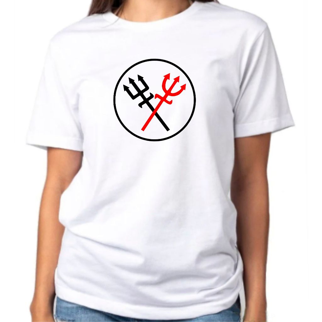 Camiseta Baby Look Raglan Feminina ou Camiseta Raglan Unissex Religião Umbanda Exu E Pomba Gira 53