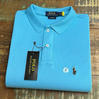 Camisa Gola polo masculina logo tradicional diversas cores piquet r