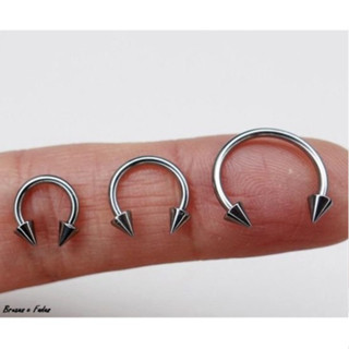 Piercing 3 Unidades Ferradura Spike