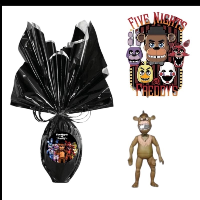 Ovo de páscoa five nights at freddy's com boneco de brinde em Oferta na Shopee