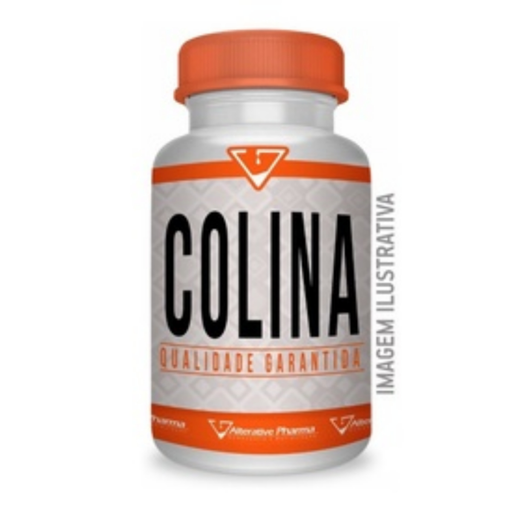 Colina 250mg 120 Cápsulas em Oferta na Shopee